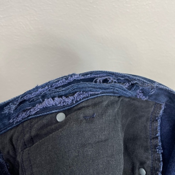 Vintage Roughrider ultra high rise dark blue denim mom jeans - Picture 3 of 13